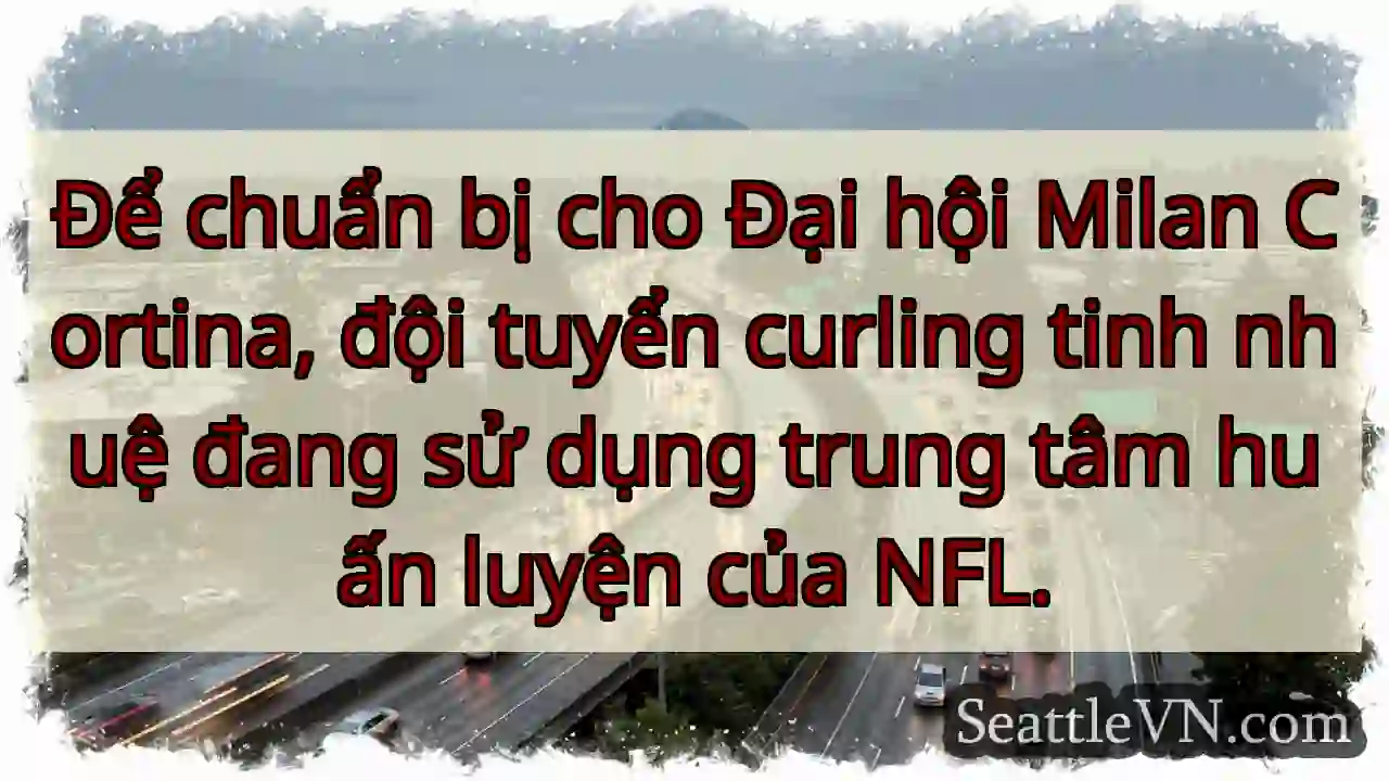 Curling luyện tập NFL!