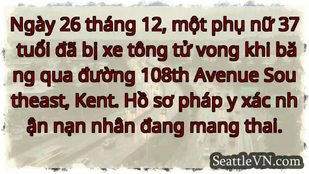 Bà bầu tử nạn: Tai nạn thương tâm ở Kent