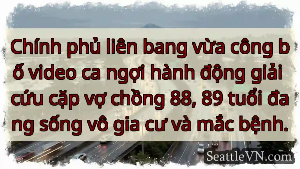 Cứu trợ đôi vợ chồng già!
