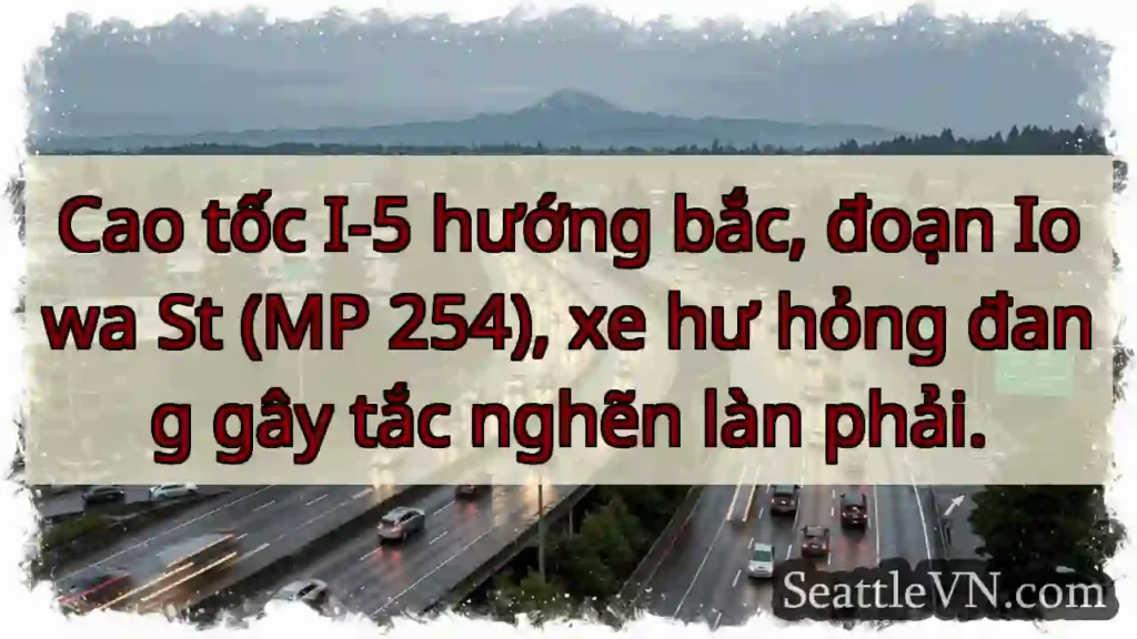 Tắc làn phải, I-5 Bắc, Iowa St