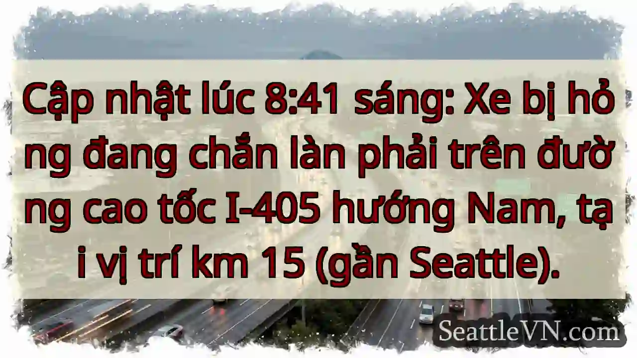 Tắc đường I-405 Nam! Xe hỏng!