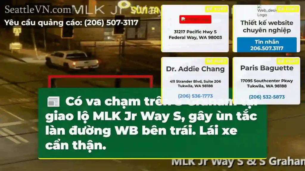 Va chạm S Graham - MLK! WB ùn tắc.