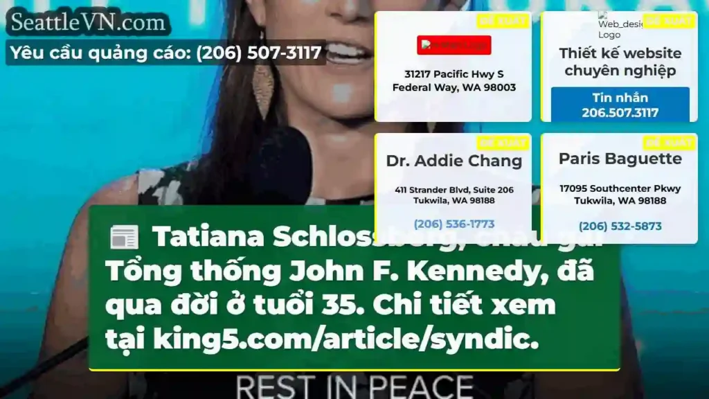 Cháu gái JFK qua đời: 35 tuổi