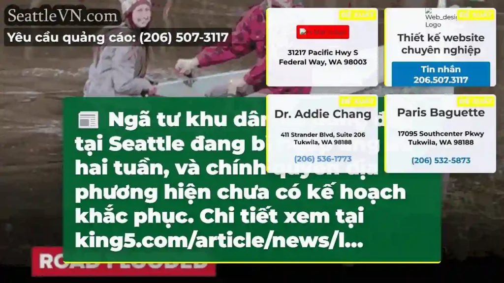 Seattle: Ngập úng, bế tắc!