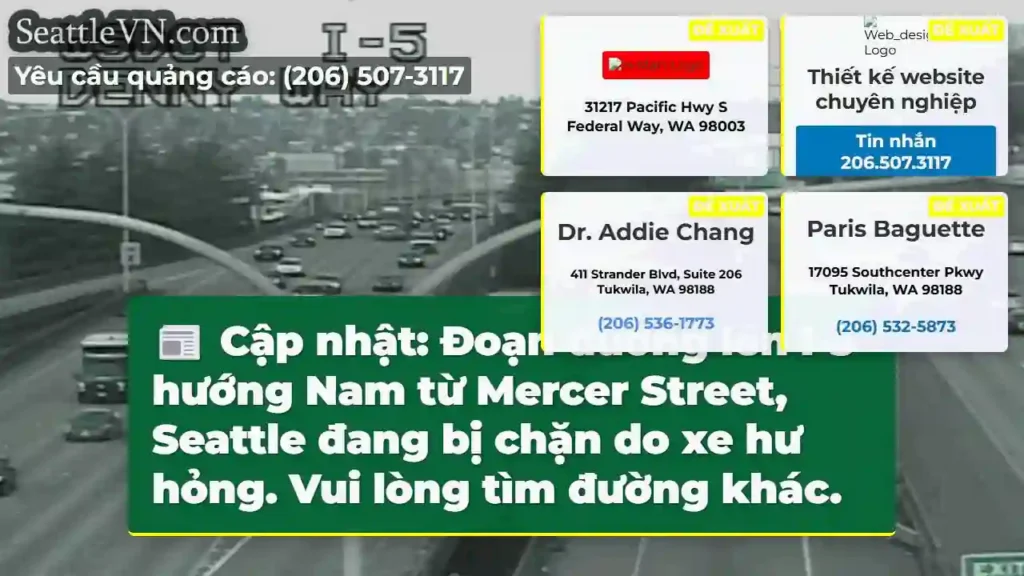 Chặn đường! I-5 Nam, Mercer.