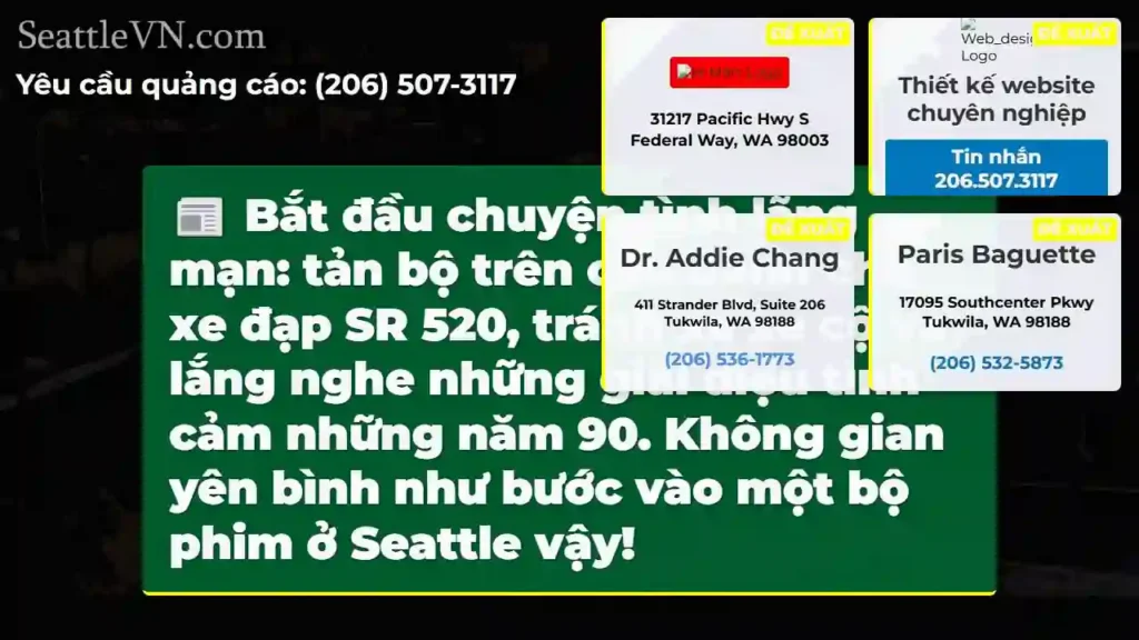 Tình yêu & SR 520 🚲🎶