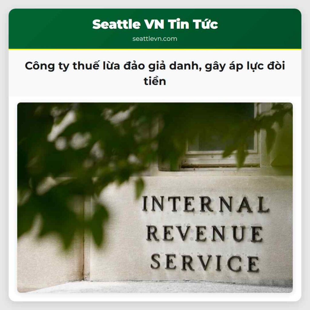 Công ty thuế lừa đảo giả danh, gây áp lực đòi tiền