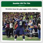 TP.HCM Đợt mưa lớn gây ngập úng nhiều tuyến đường