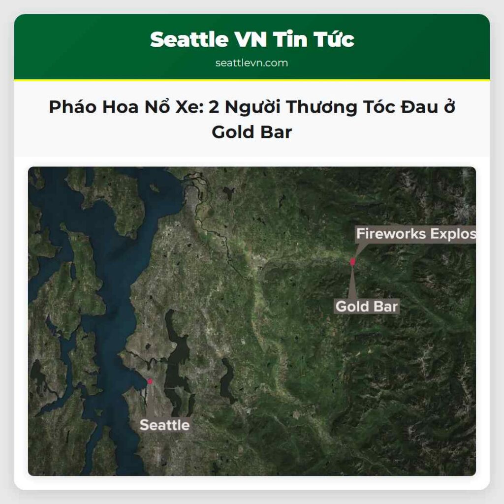Pháo Hoa Nổ Xe: 2 Người Thương Tóc Đau ở Gold Bar