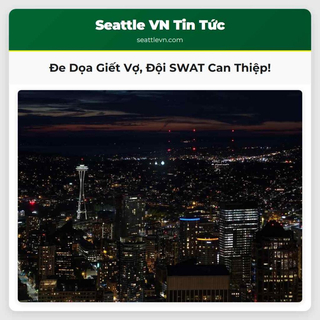 Đe Dọa Giết Vợ, Đội SWAT Can Thiệp!