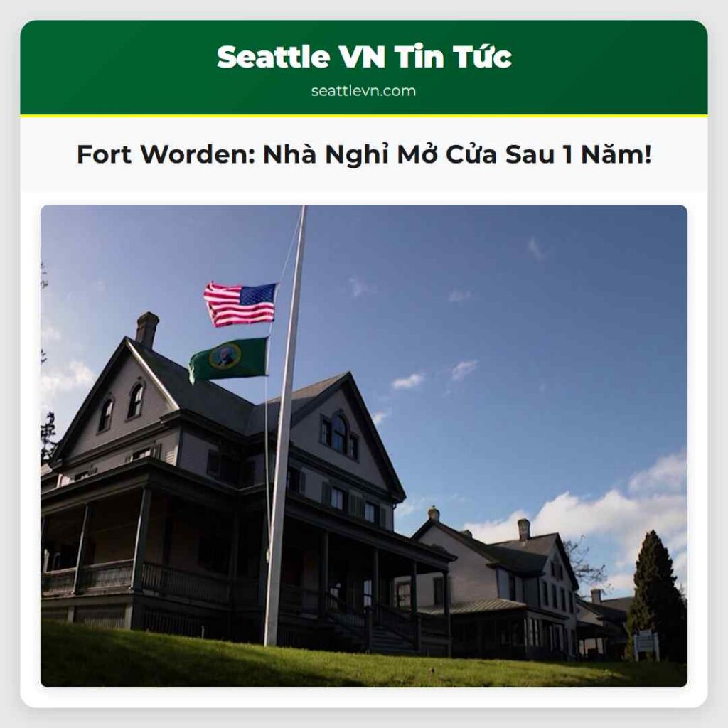 Fort Worden: Nhà Nghỉ Mở Cửa Sau 1 Năm!