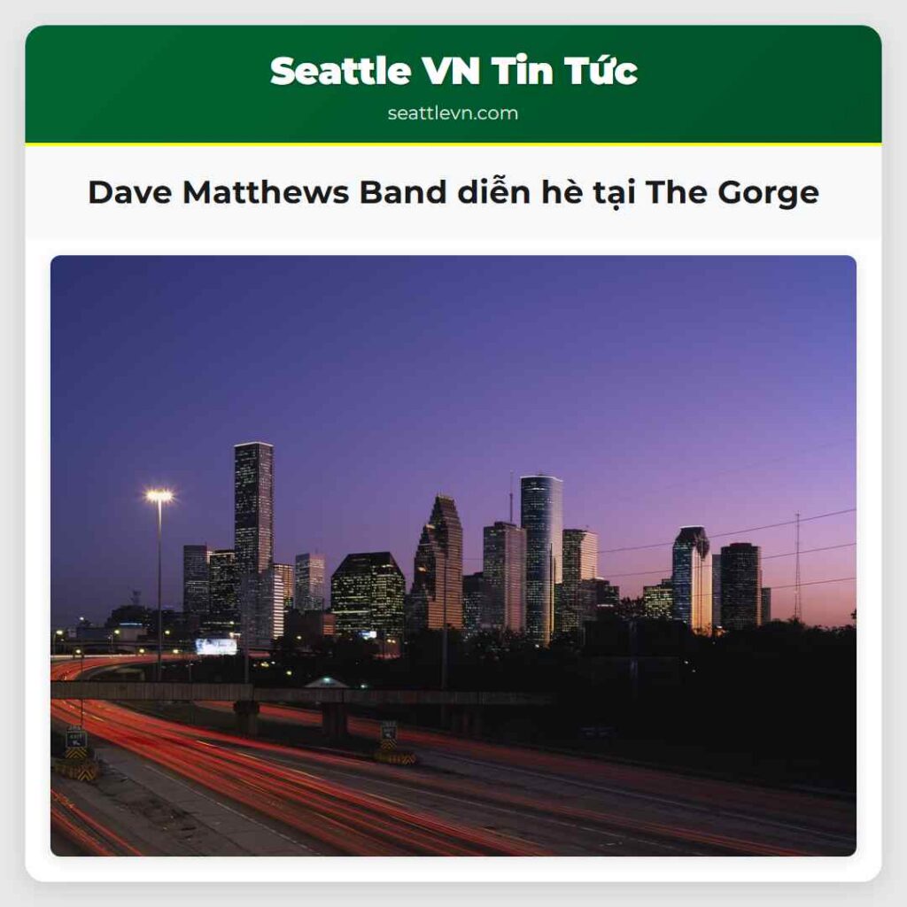 Dave Matthews Band diễn hè tại The Gorge