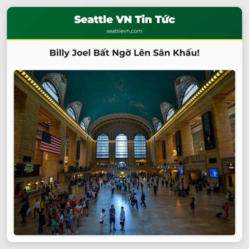 Billy Joel Bất Ngờ Lên Sân Khấu!