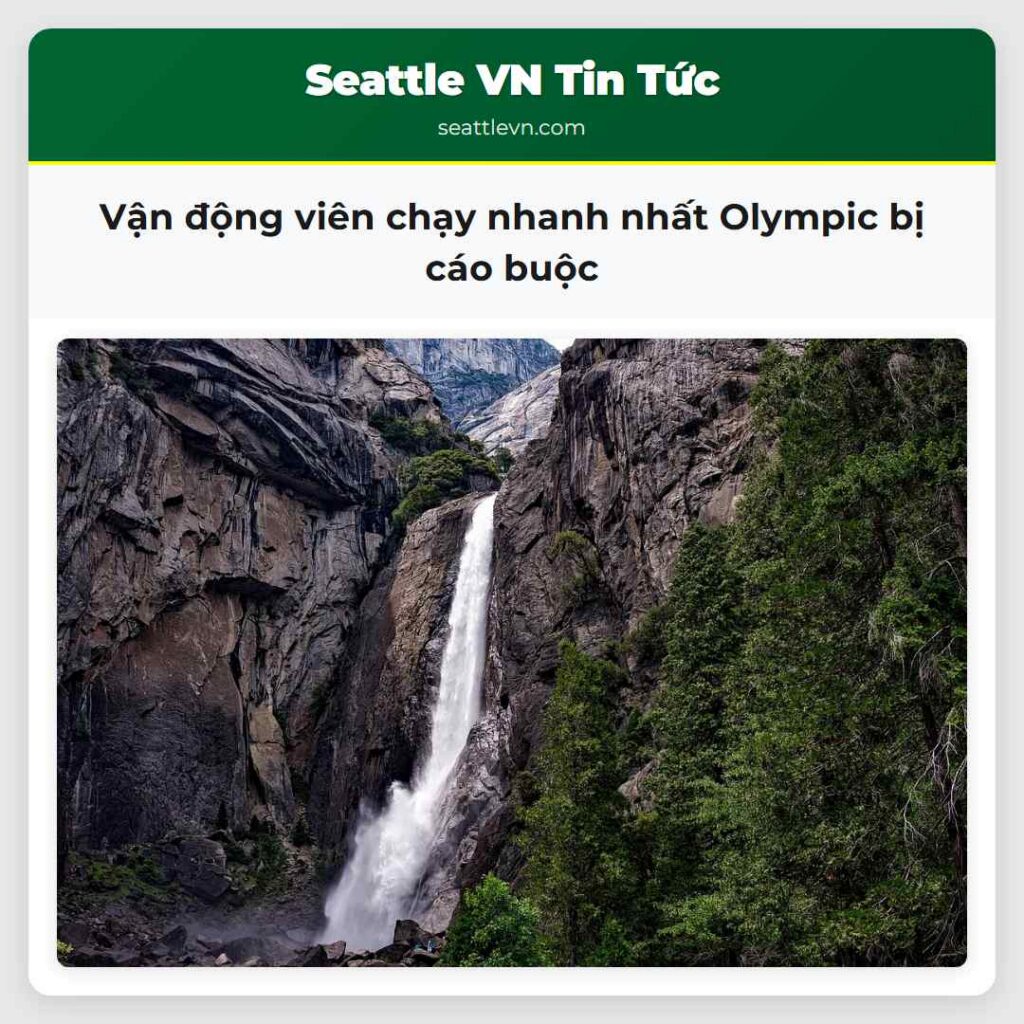 Vận động viên chạy nhanh nhất Olympic bị cáo buộc