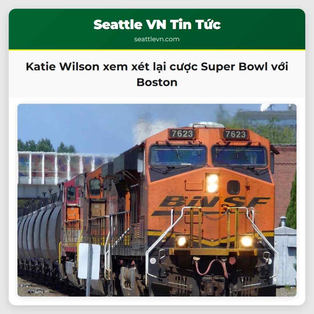 Katie Wilson xem xét lại cược Super Bowl với