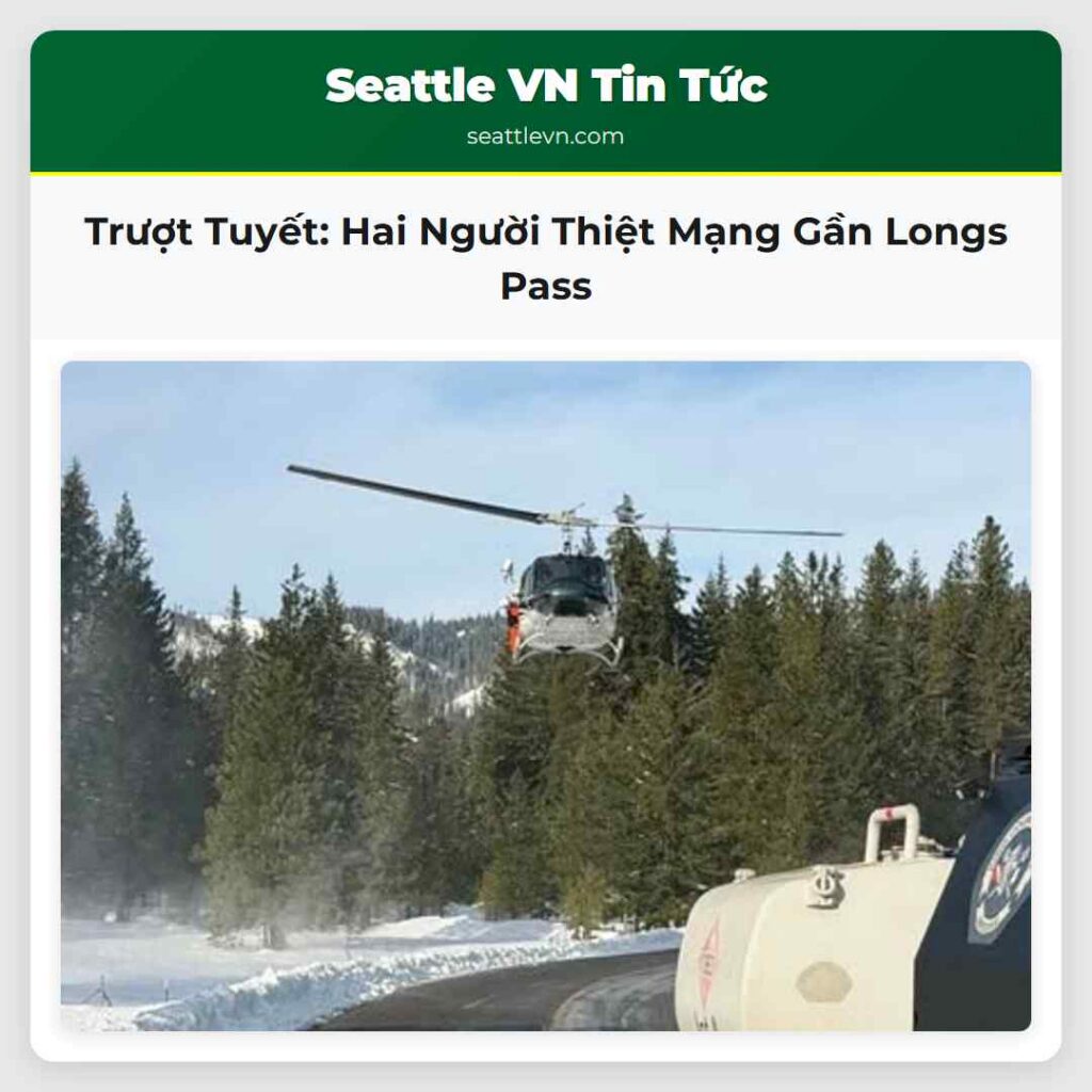 Trượt Tuyết: Hai Người Thiệt Mạng Gần Longs Pass