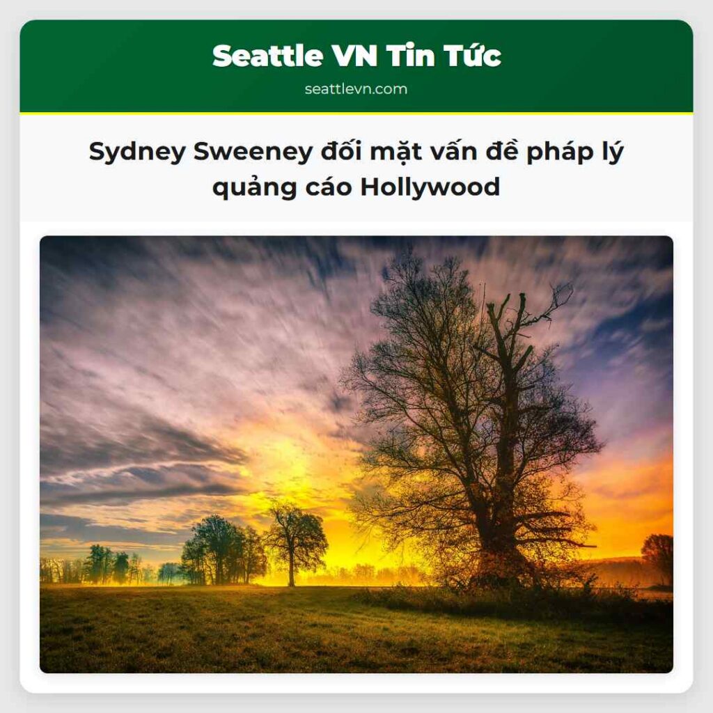 Sydney Sweeney đối mặt vấn đề pháp lý quảng cáo