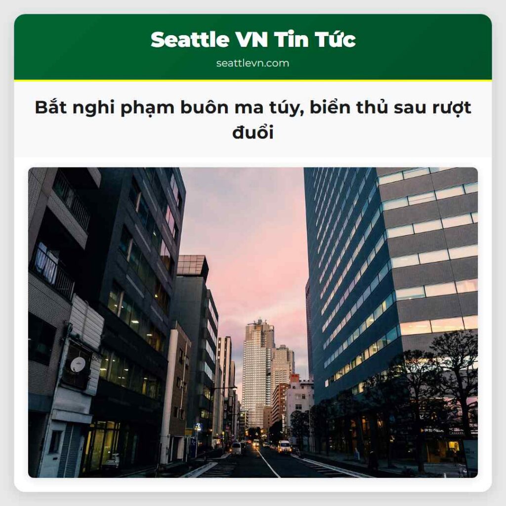 Bắt nghi phạm buôn ma túy, biển thủ sau rượt đuổi