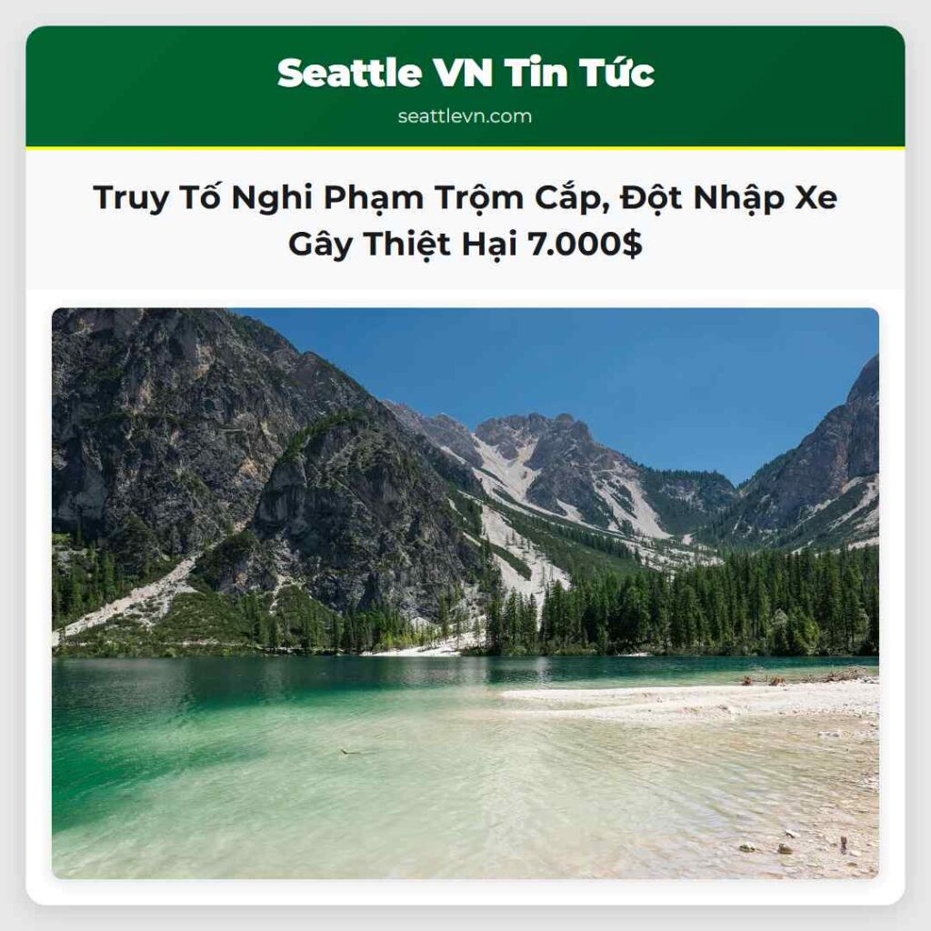 Truy Tố Nghi Phạm Trộm Cắp, Đột Nhập Xe Gây Thiệt