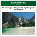 Tây Washington Tiếp Tục Mùa Nắng Bất Ngờ Giữa Tháng Giêng Báo Động Nhiệt Độ Toàn Cầu