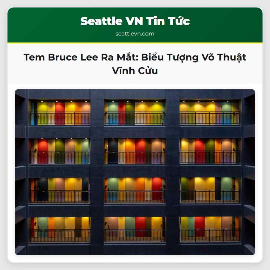 Tem Bruce Lee Ra Mắt: Biểu Tượng Võ Thuật Vĩnh Cửu