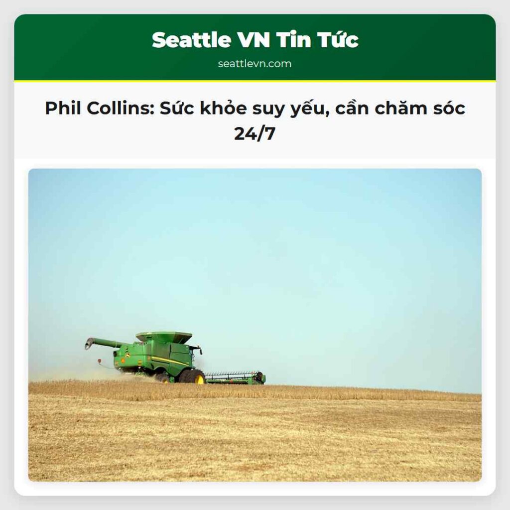 Phil Collins: Sức khỏe suy yếu, cần chăm sóc 24/7