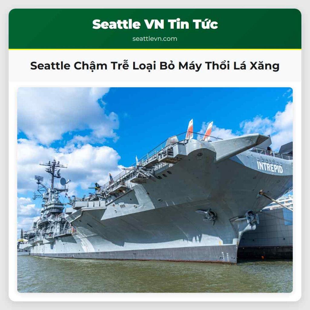 Seattle Chậm Trễ Loại Bỏ Máy Thổi Lá Xăng