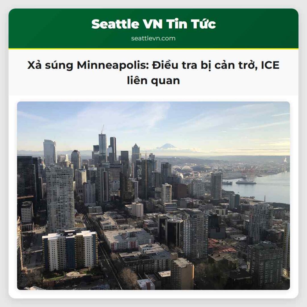 Xả súng Minneapolis: Điều tra bị cản trở, ICE