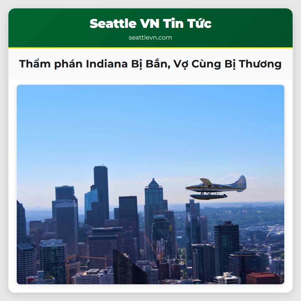 Thẩm phán Indiana Bị Bắn, Vợ Cùng Bị Thương