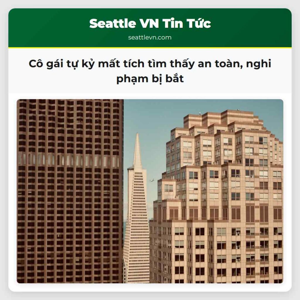 Cô gái tự kỷ mất tích tìm thấy an toàn, nghi phạm