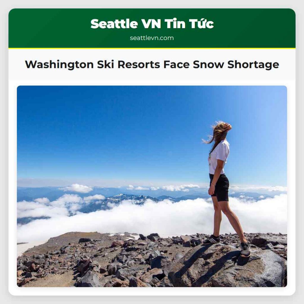 Washington Ski Resorts Face Snow Shortage