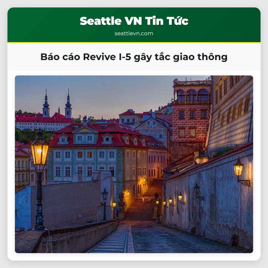 Báo cáo Revive I-5 gây tắc giao thông
