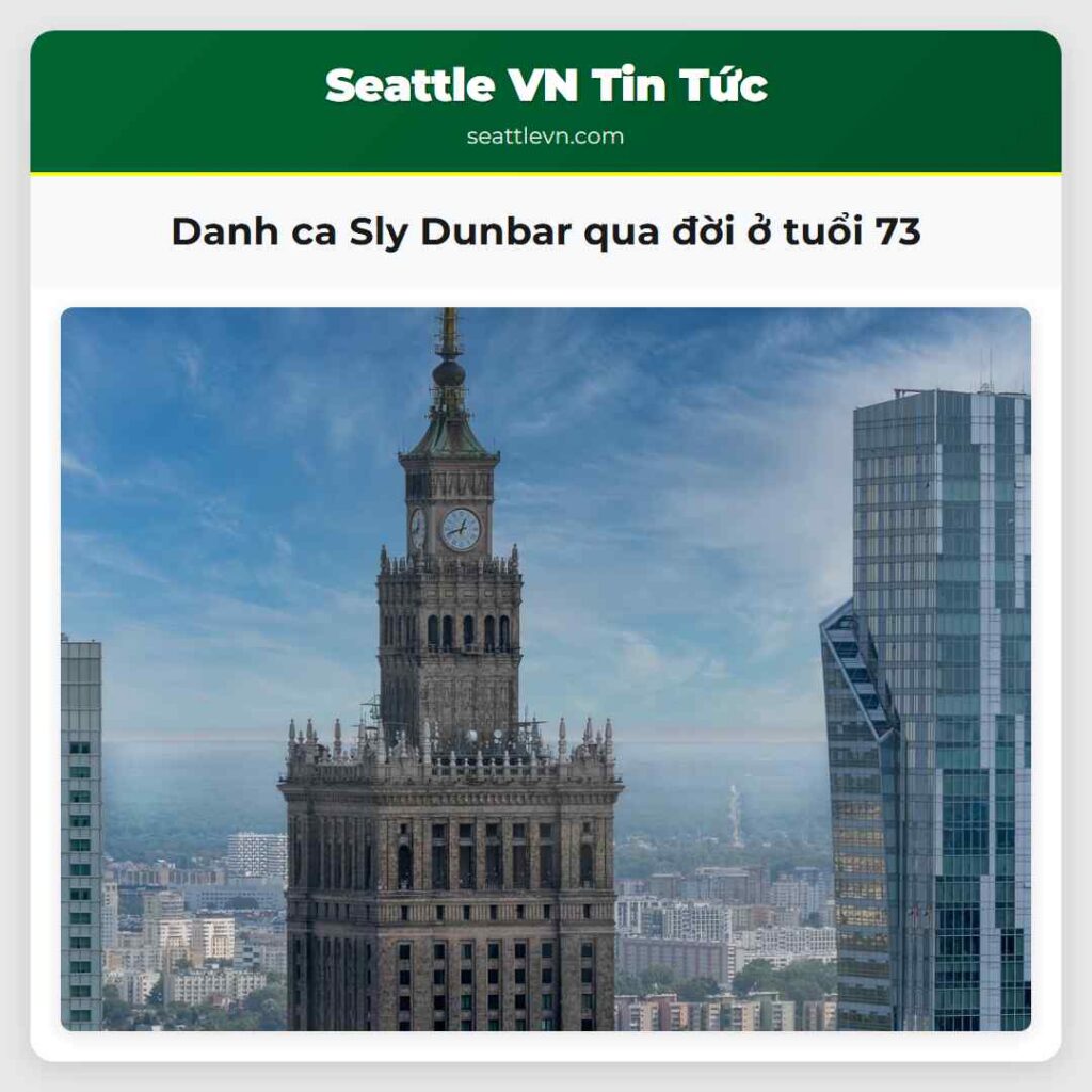 Danh ca Sly Dunbar qua đời ở tuổi 73