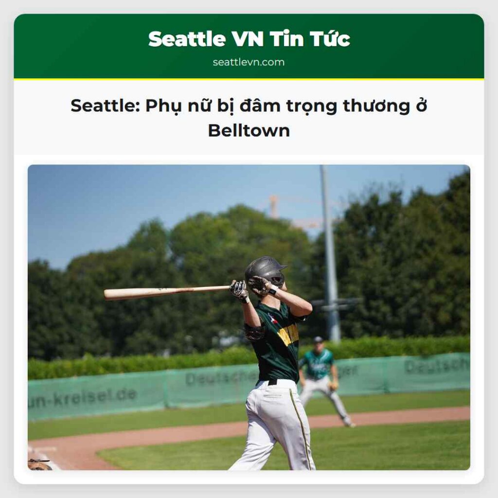 Seattle: Phụ nữ bị đâm trọng thương ở Belltown