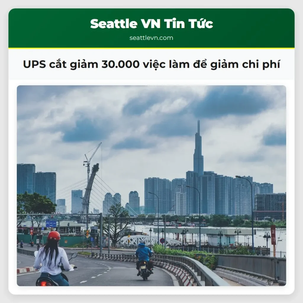 UPS cắt giảm 30.000 việc làm để giảm chi phí