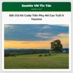 Tacoma Bắt Giữ Nghi Phạm Bị Áp Ánh Tố Áo Cướp Tiền Của Phụ Nữ Cao Tuổi