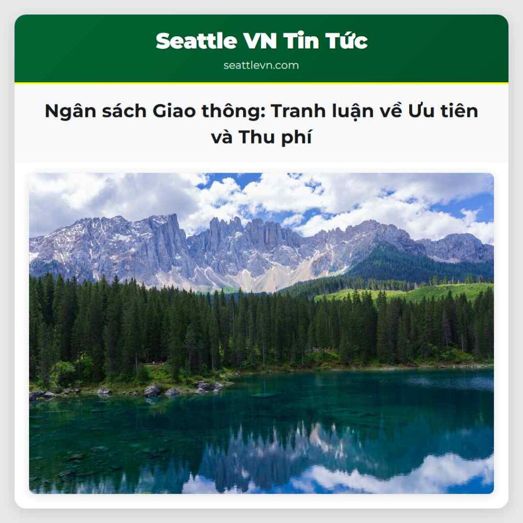 Ngân sách Giao thông: Tranh luận về Ưu tiên và