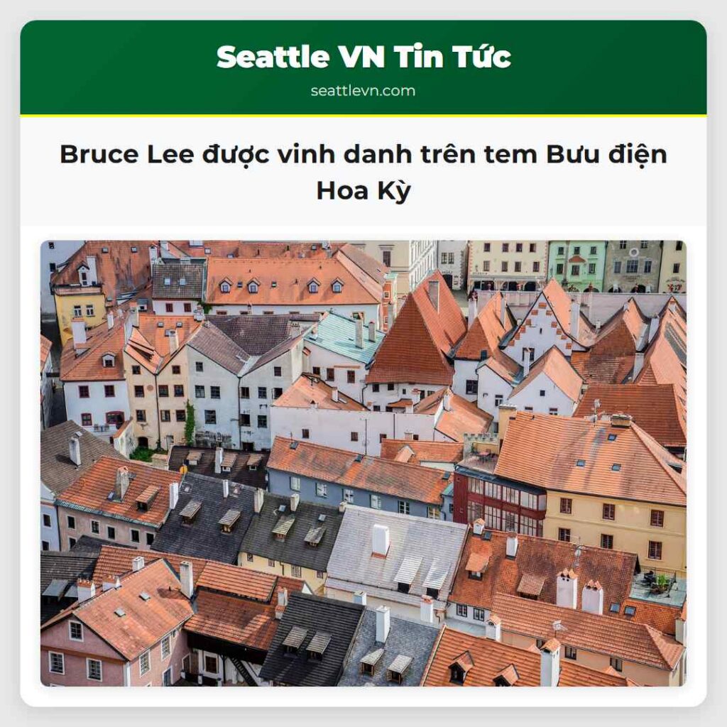Bruce Lee được vinh danh trên tem Bưu điện Hoa Kỳ