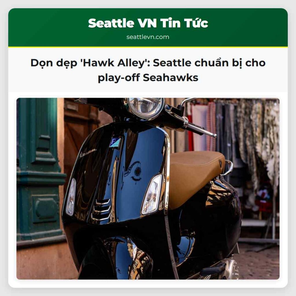 Dọn dẹp 'Hawk Alley': Seattle chuẩn bị cho
