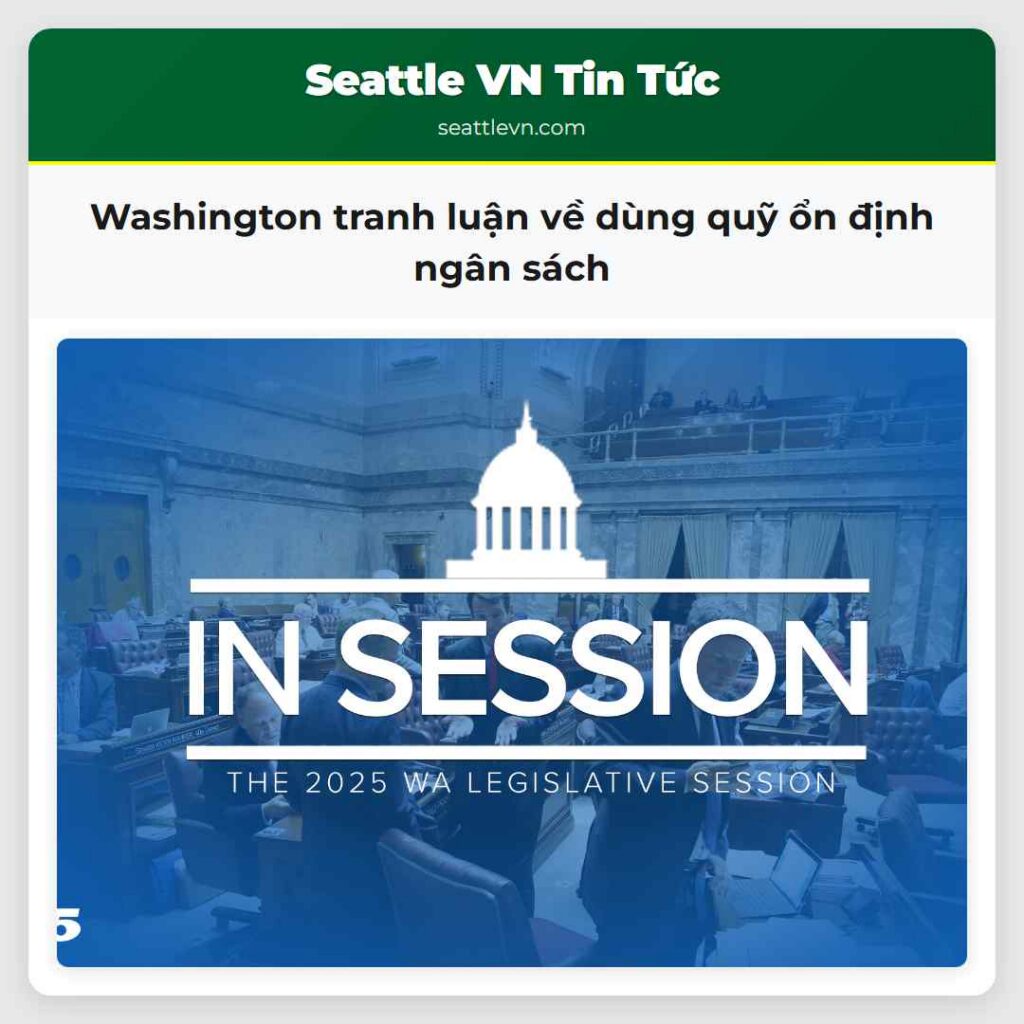 Washington tranh luận về dùng quỹ ổn định ngân