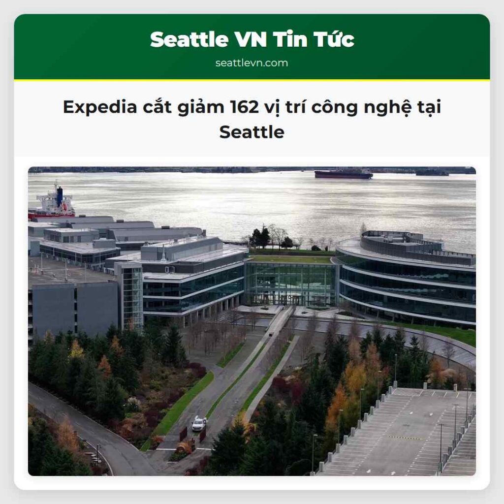 Expedia cắt giảm 162 vị trí công nghệ tại Seattle