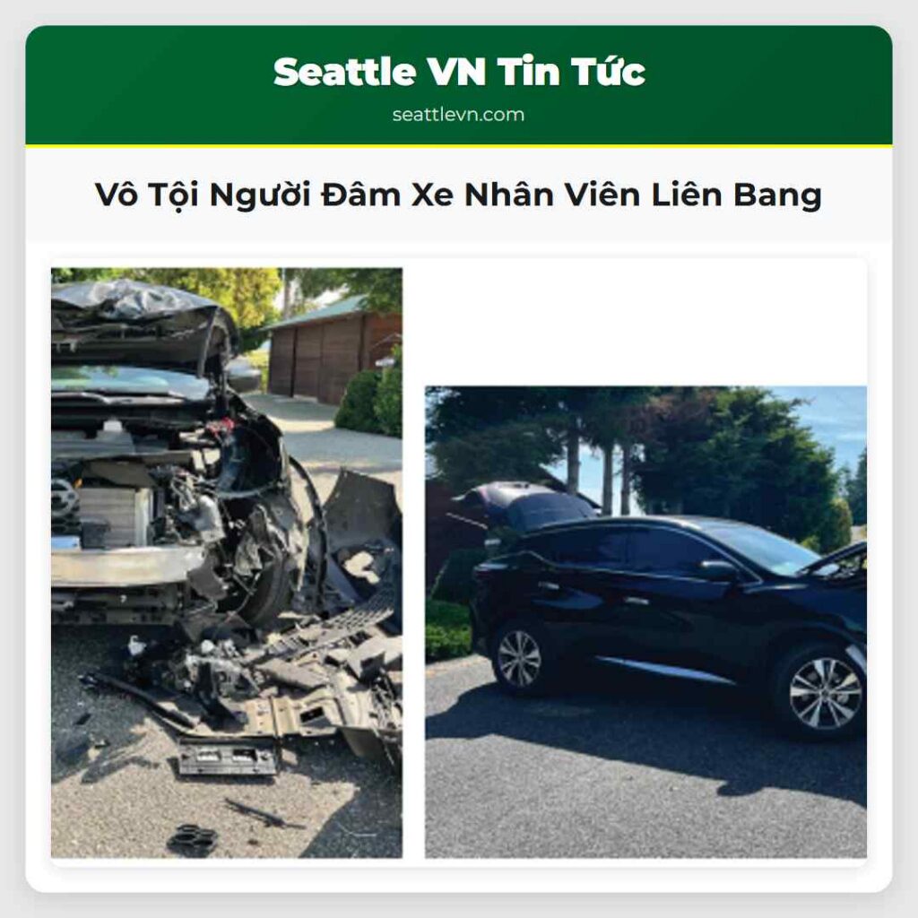 Vô Tội Người Đâm Xe Nhân Viên Liên Bang