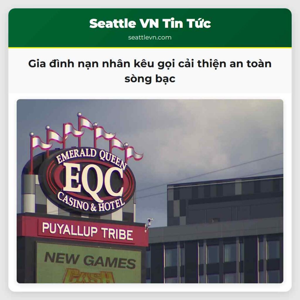 Gia đình nạn nhân kêu gọi cải thiện an toàn sòng