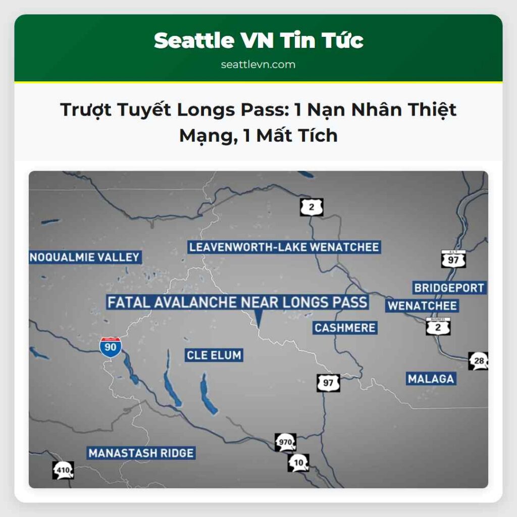 Trượt Tuyết Longs Pass: 1 Nạn Nhân Thiệt Mạng, 1