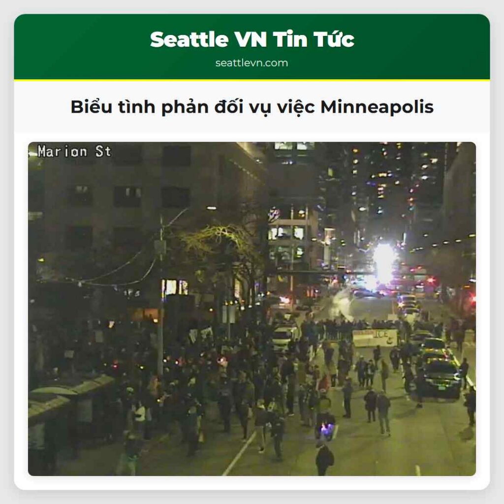 Biểu tình phản đối vụ việc Minneapolis