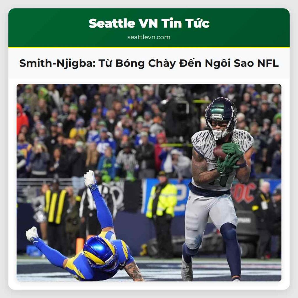 Smith-Njigba: Từ Bóng Chày Đến Ngôi Sao NFL