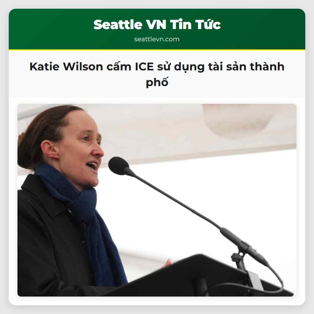 Katie Wilson cấm ICE sử dụng tài sản thành phố