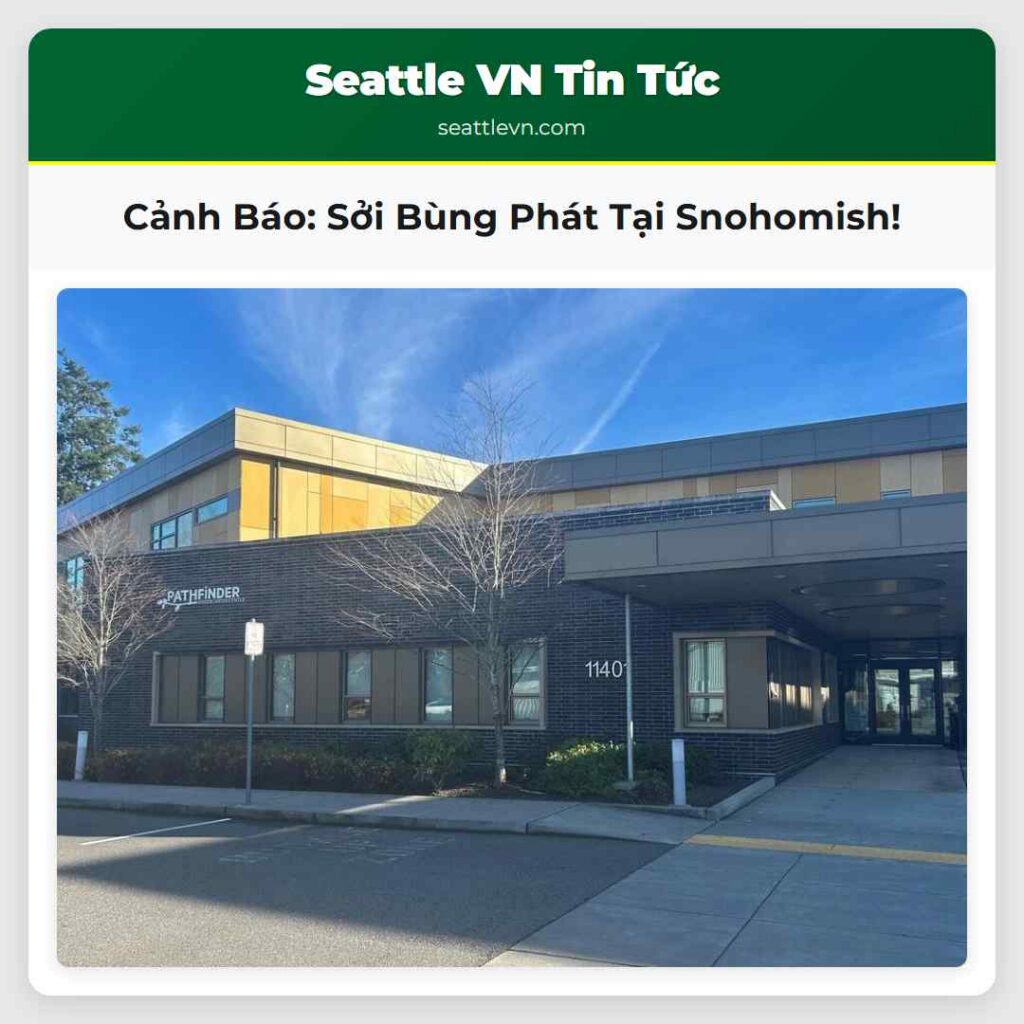 Cảnh Báo: Sởi Bùng Phát Tại Snohomish!