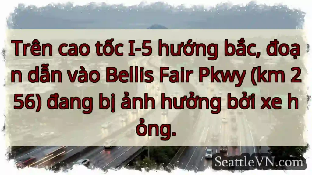 Tắc đường I-5! Xe hỏng.