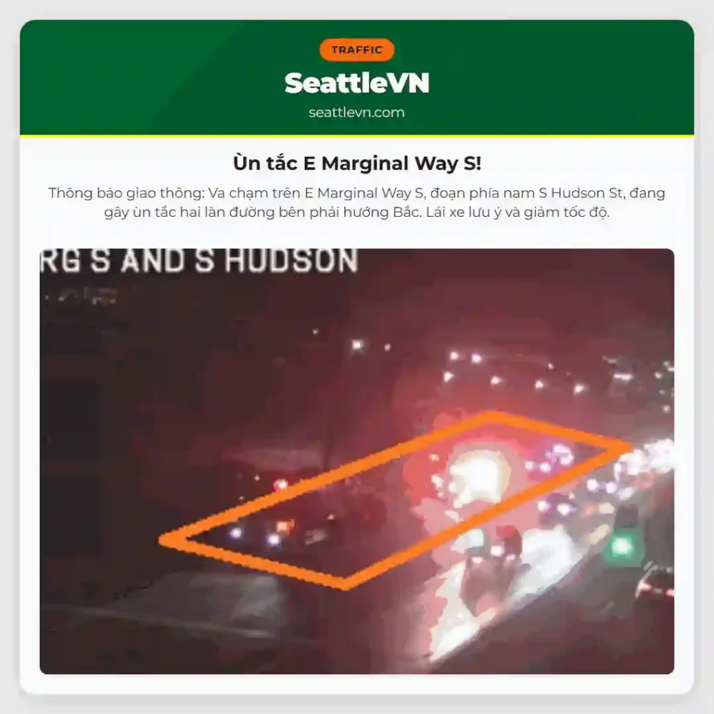 Ùn tắc E Marginal Way S!